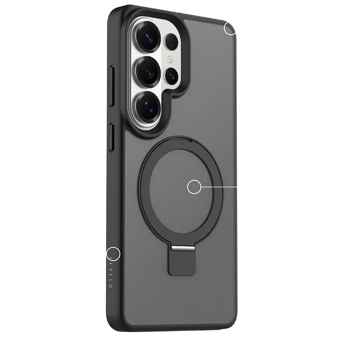 levelo Verona MagSafe Kickstand Hybrid Case for S26 Ultra levelo Verona MagSafe Kickstand Hybrid Case for S26 Ultra