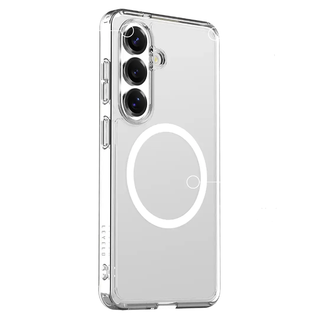 Levelo Clara MagSafe Clear Case for Samsung Series - Transparent Levelo Clara MagSafe Clear Case for Samsung Series - Transparent