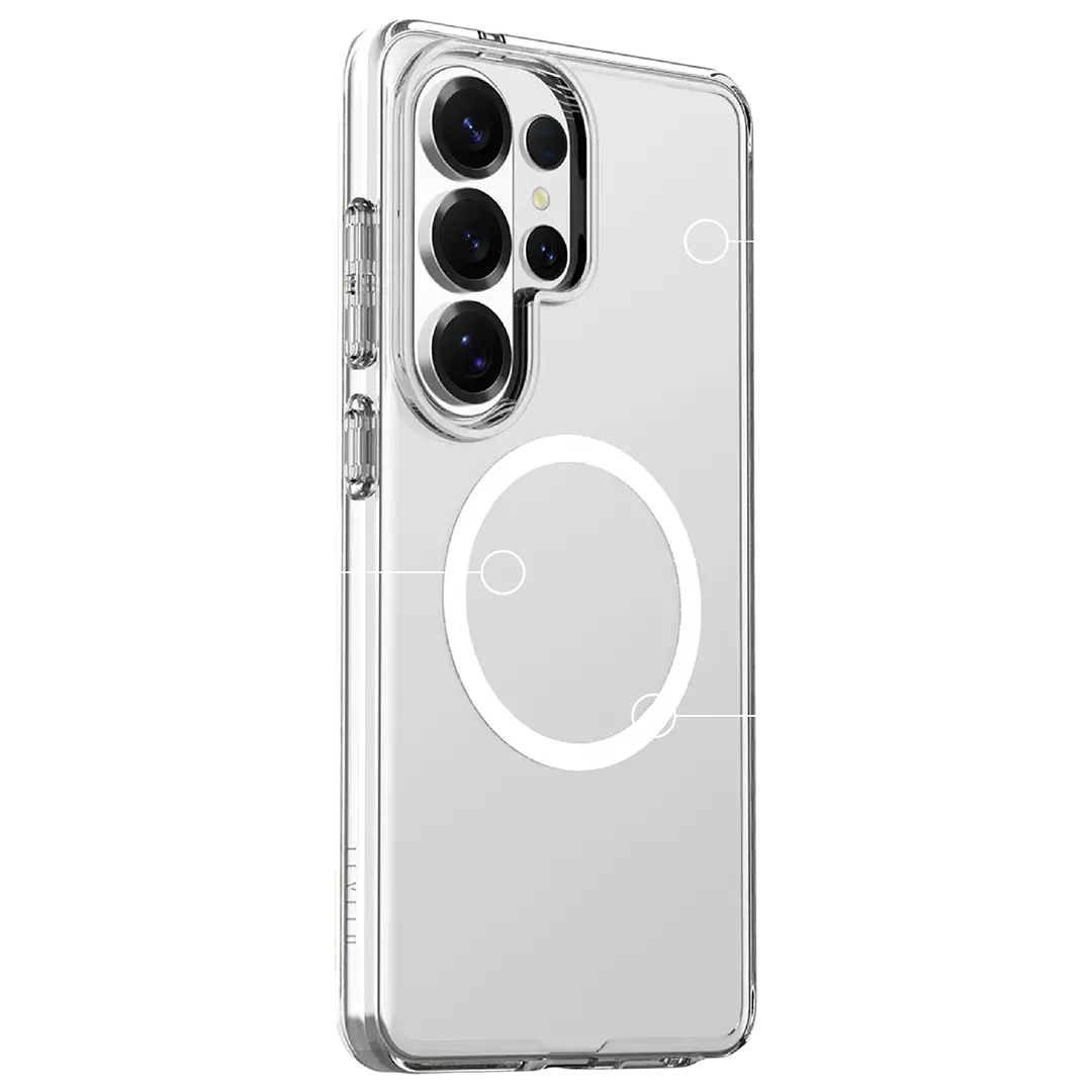 Levelo Allure MagSafe PC Hard Case for S26 Ultra - Transparent Levelo Allure MagSafe PC Hard Case for S26 Ultra - Transparent