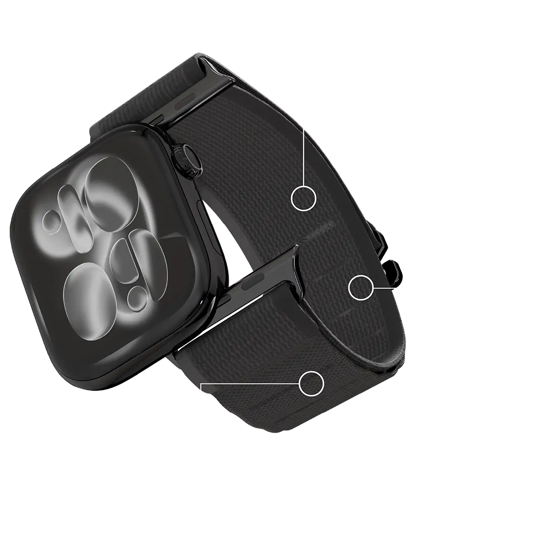 Levelo Malo Nylon Watch Strap Levelo Malo Nylon Watch Strap