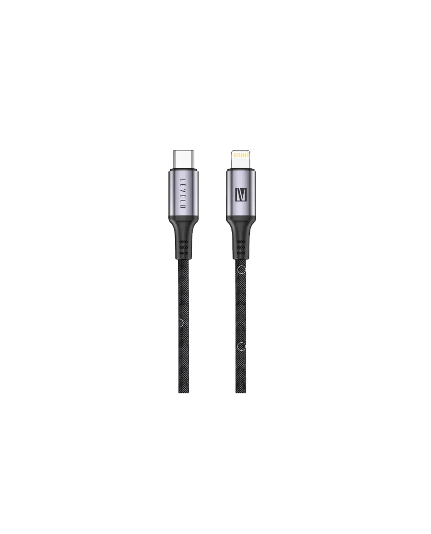 Otto USB C to Lightning 30W Leather Cable