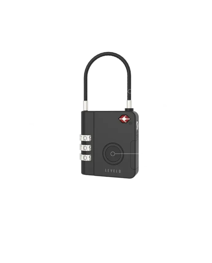 TabiLock TSA Luggage Lock - Black