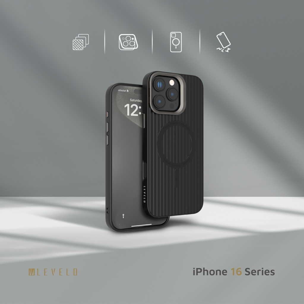 Levelo Livia TPU Silicone Case for iPhone 16 Series