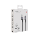 Levelo Otto USB A to C 18W Cable - Black