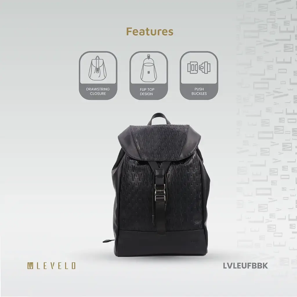 Levelo Envol Universal Fashion Backpack - Black