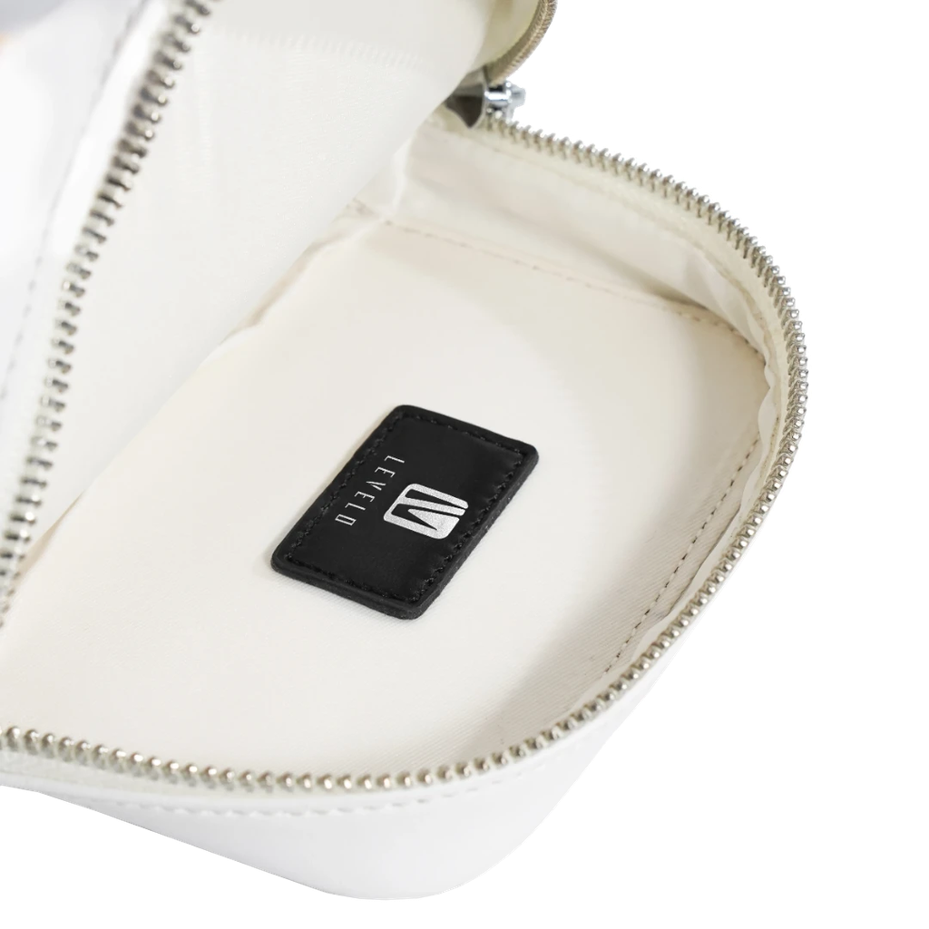 Levelo Albino Ladies Phone Pouch - White