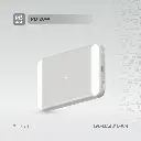 Levelo MagLight Portable Power Bank 8000mAh - White