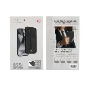 Levelo Morphix Leather Case for Samsung S25 Ultra - Black