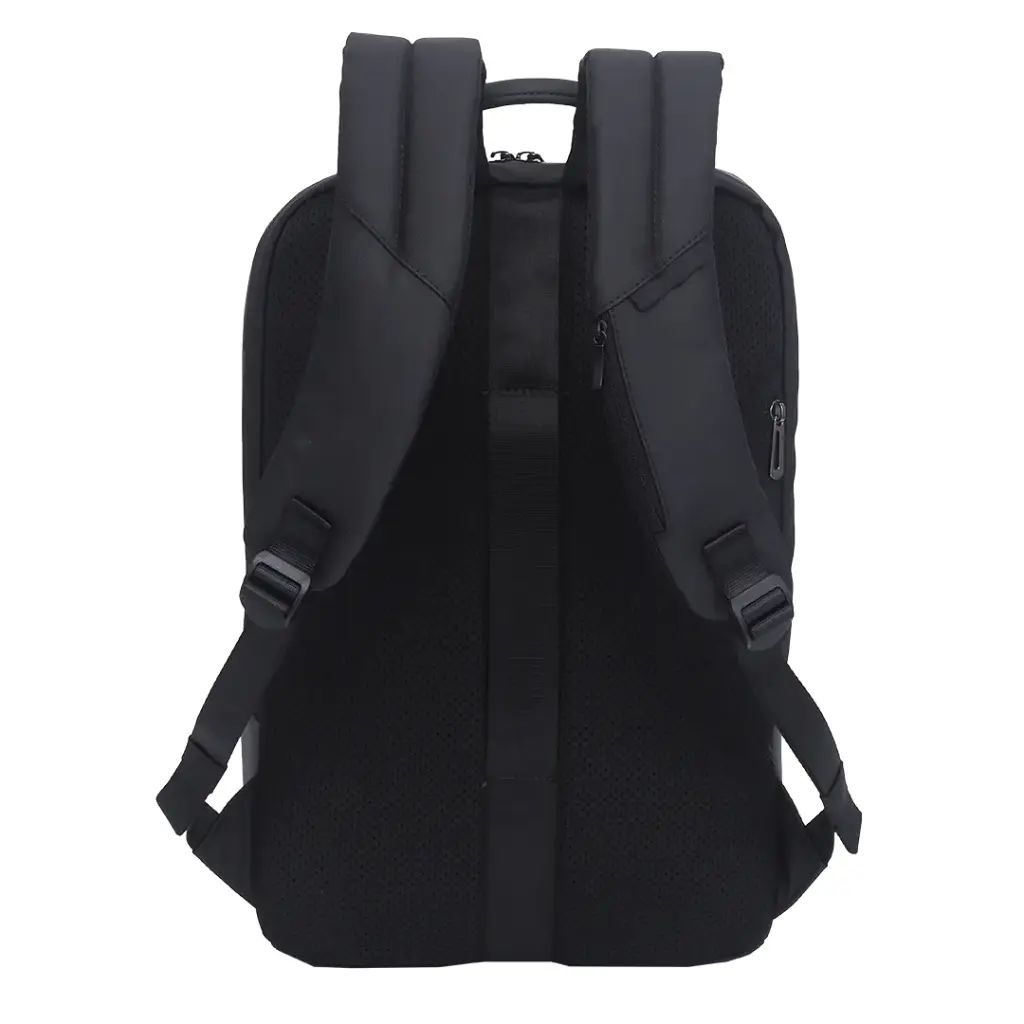 Levelo Lisbon Carrying Laptop/Universal 15.6” Backpack -  Black/Grey