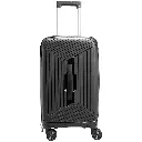 Levelo Tenax PP Unbreakable Set Of 3 Travel Luggage - Black5.webp