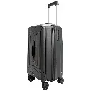 Levelo Tenax PP Unbreakable Set Of 3 Travel Luggage - Black3.webp