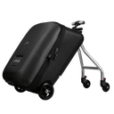 Levelo Horizon 20" Travel Luggage With Child-Seat & Trolly - Black