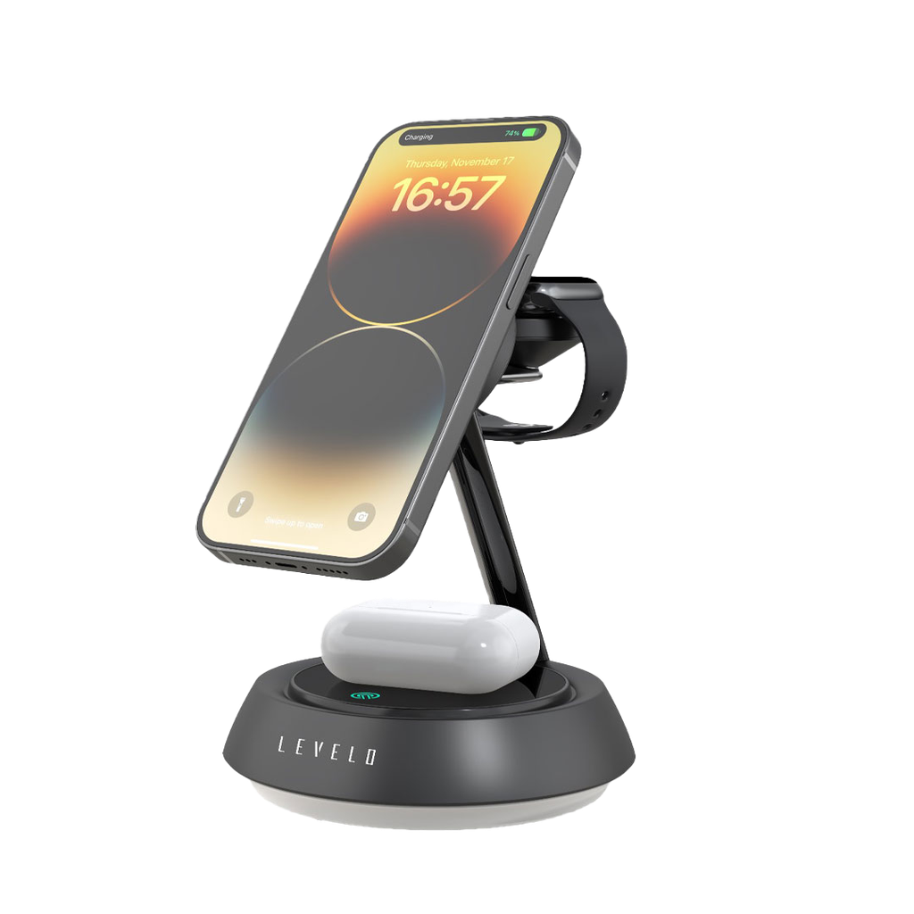 Levelo Sienese 3 In 1 Wireless Charger
