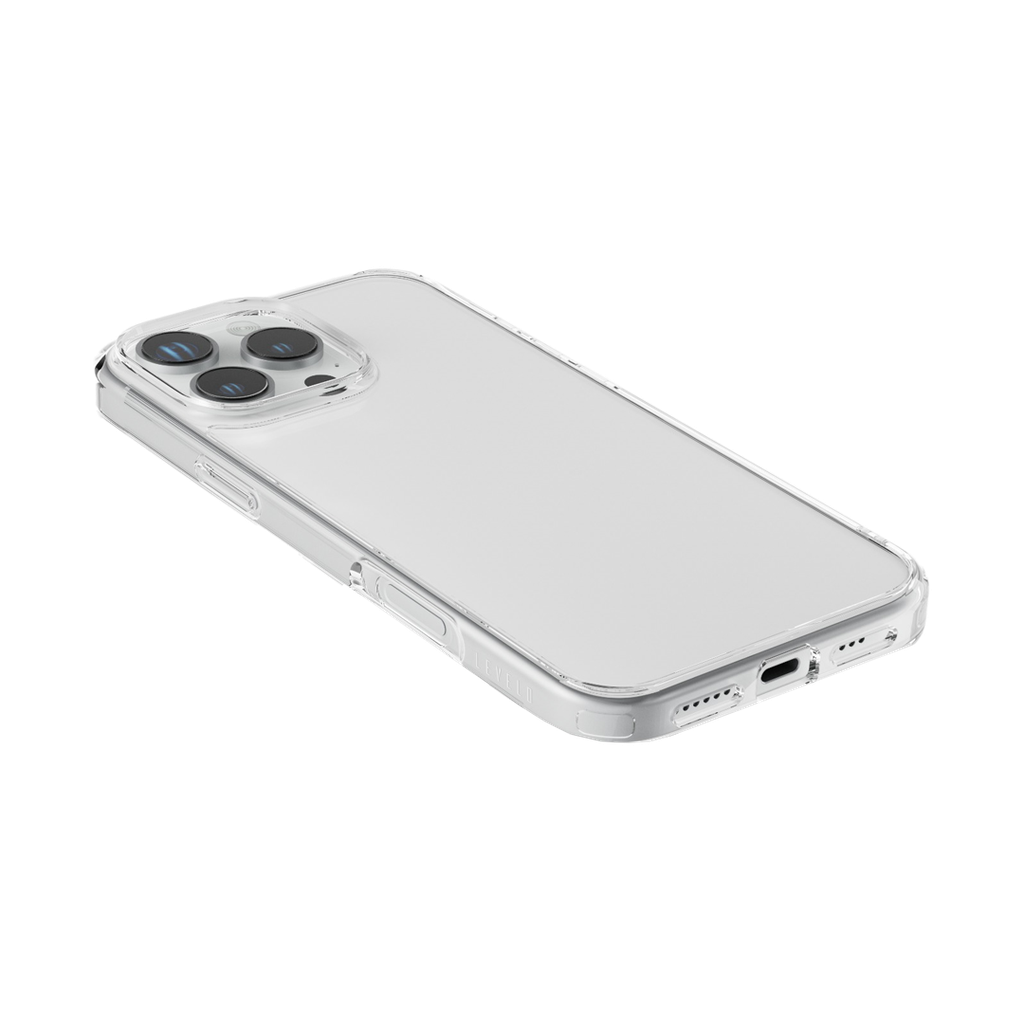 Levelo Clara Clear Case For iPhone 16 Series - Clear