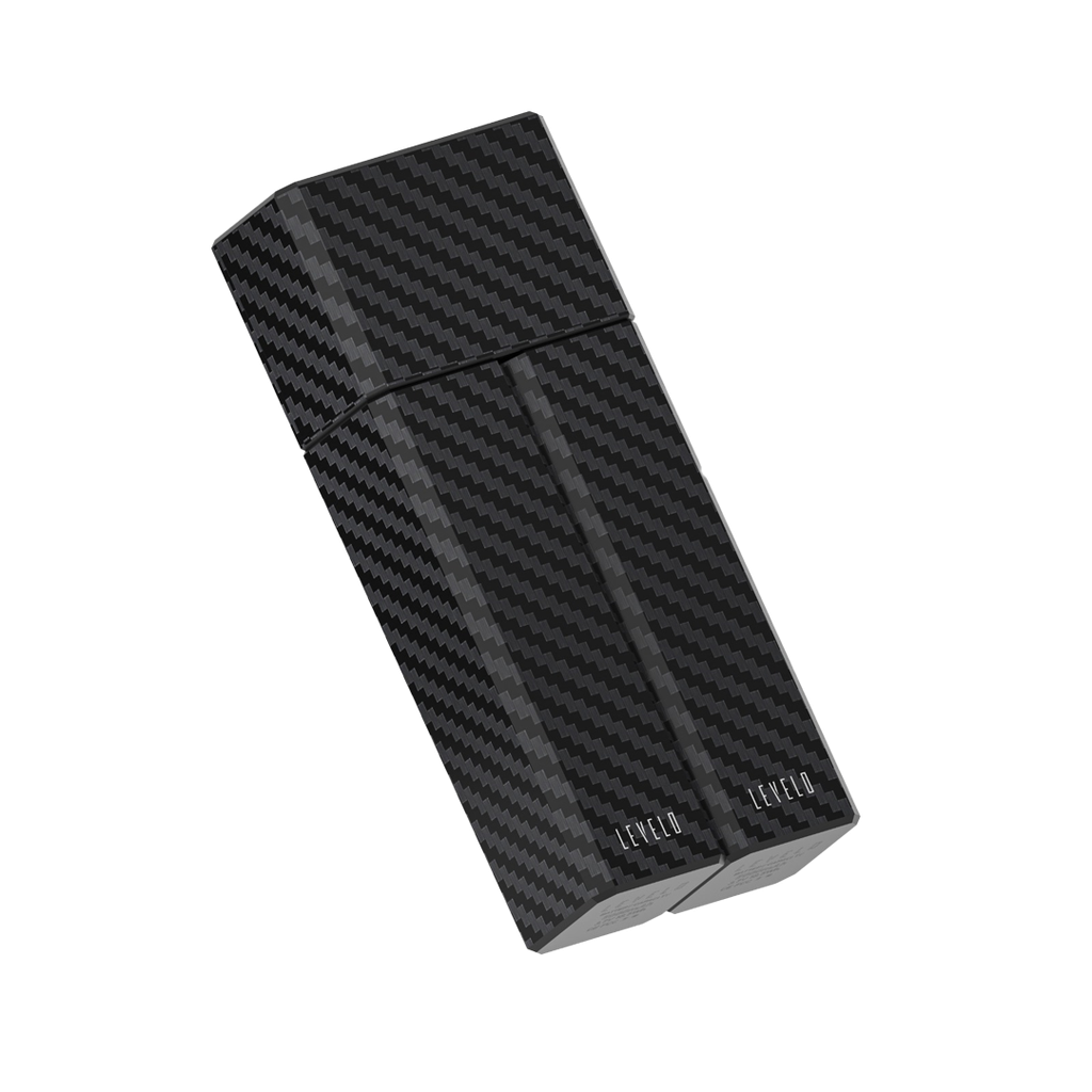 Levelo SwapCell Portable 2 in 1 14400mAh Powerbank  - Carbon Black