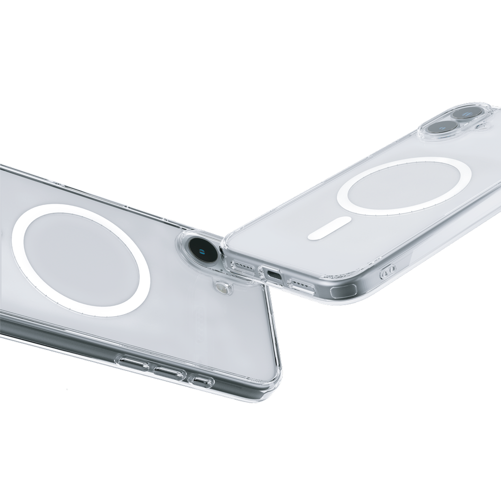 Levelo MagSafe Clara Clear Case For iPhone 16/16 Plus - Clear