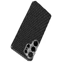 Levelo Sergei 1500D Aramid Fiber Case for S26 Ultra - Black2.webp
