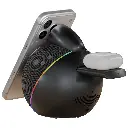 Levelo Aira Wireless Charger With Speaker - Black3.webp