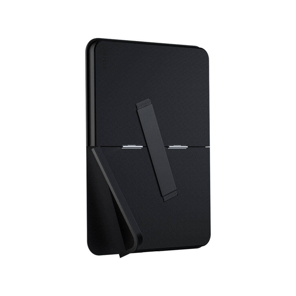 Levelo Omni 4 In-1 Case With Built-In Hand-Grip For iPad - Black