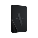 Levelo Omni 4 In-1 Case With Built-In Hand-Grip For iPad - Black