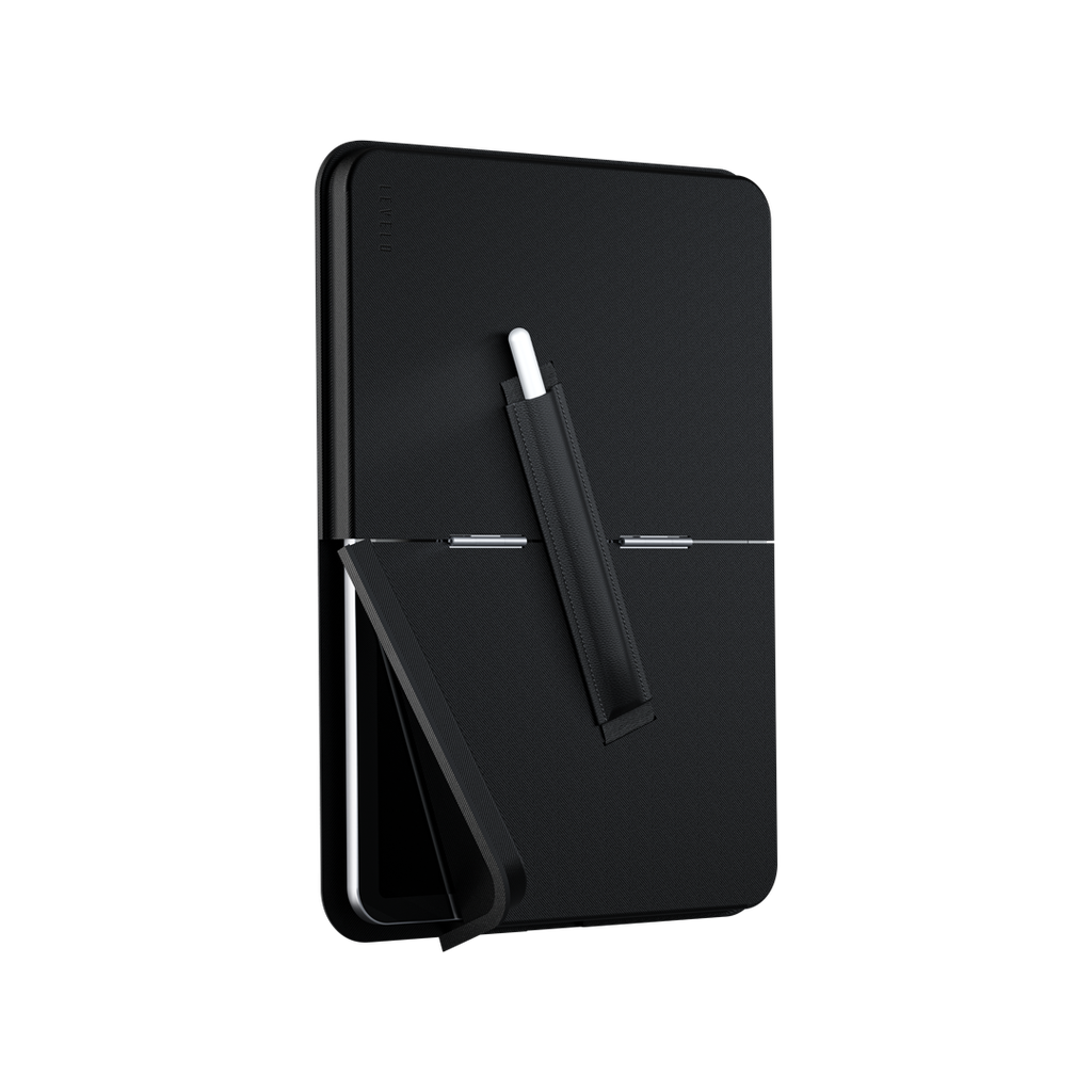 Levelo Omni 4 In-1 Case With Built-In Hand-Grip For iPad - Black