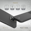 Levelo Ox Carbon Case For iPhone16 Pro Max/Pro