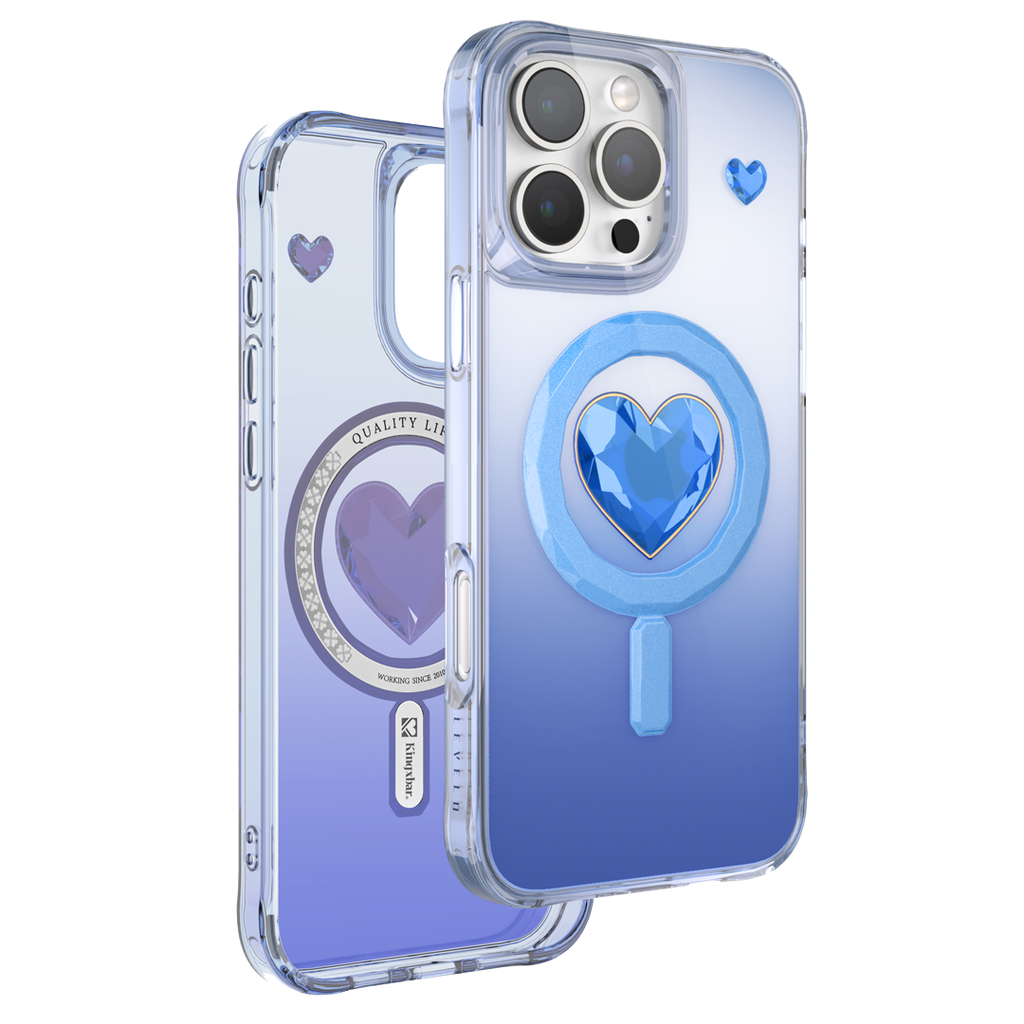 Levelo Hearts MagSafe Case For iPhone 16 Pro / Pro Max