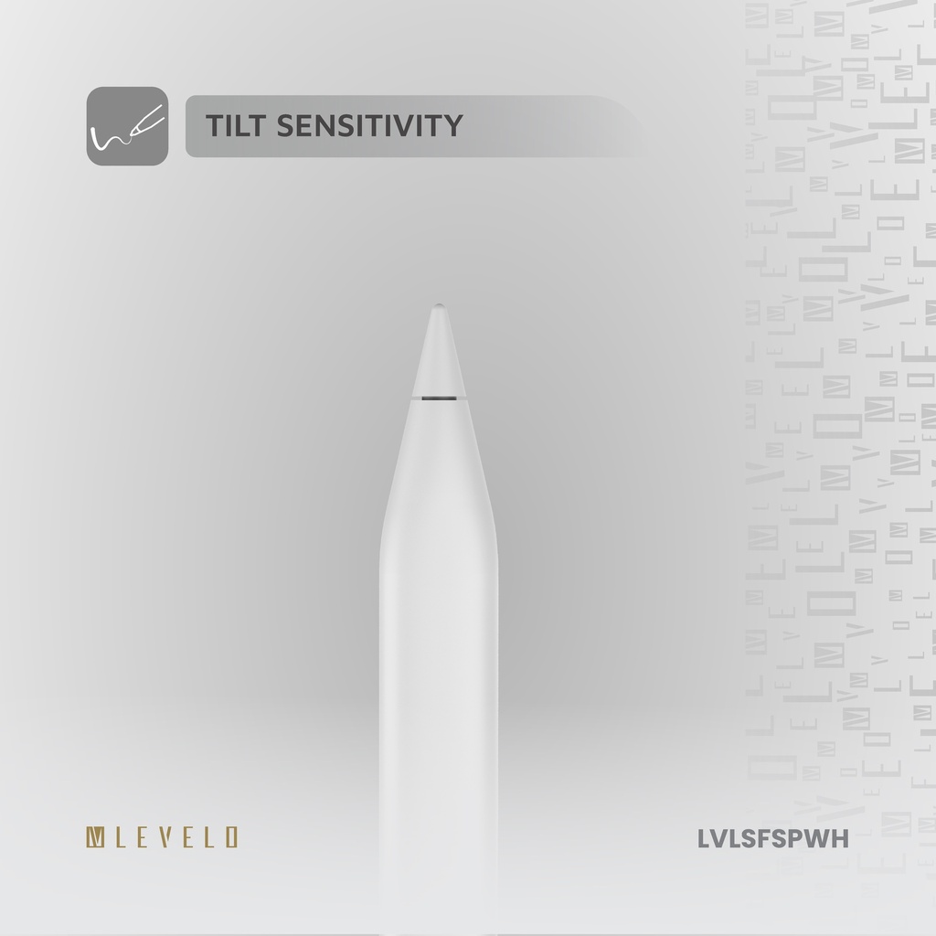 Levelo Skyflex Stylus Pen for iPad Series - White