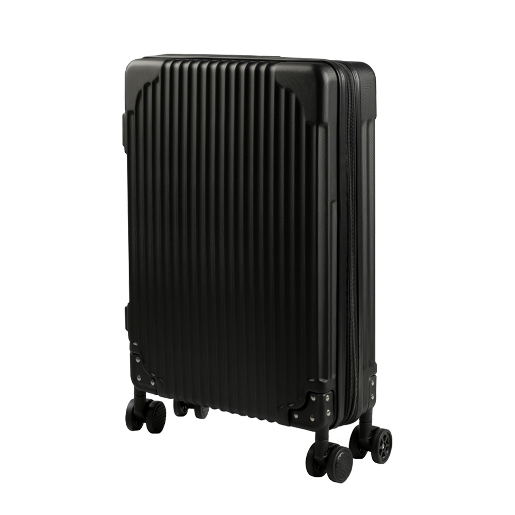Levelo Skyline 20" Foldable Travel Luggage - Black	