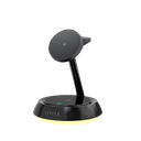 Levelo Sienese 3 In 1 Wireless Charger - Black
