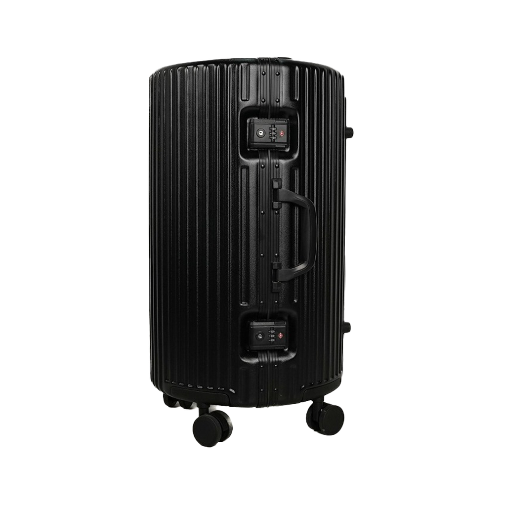 Levelo ORO 24" ABS Suitcase And Light Weight Travel Luggage - Black