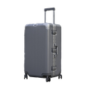 Levelo Traverse 30" Ultra Lightweight Travel Luggage - Silver