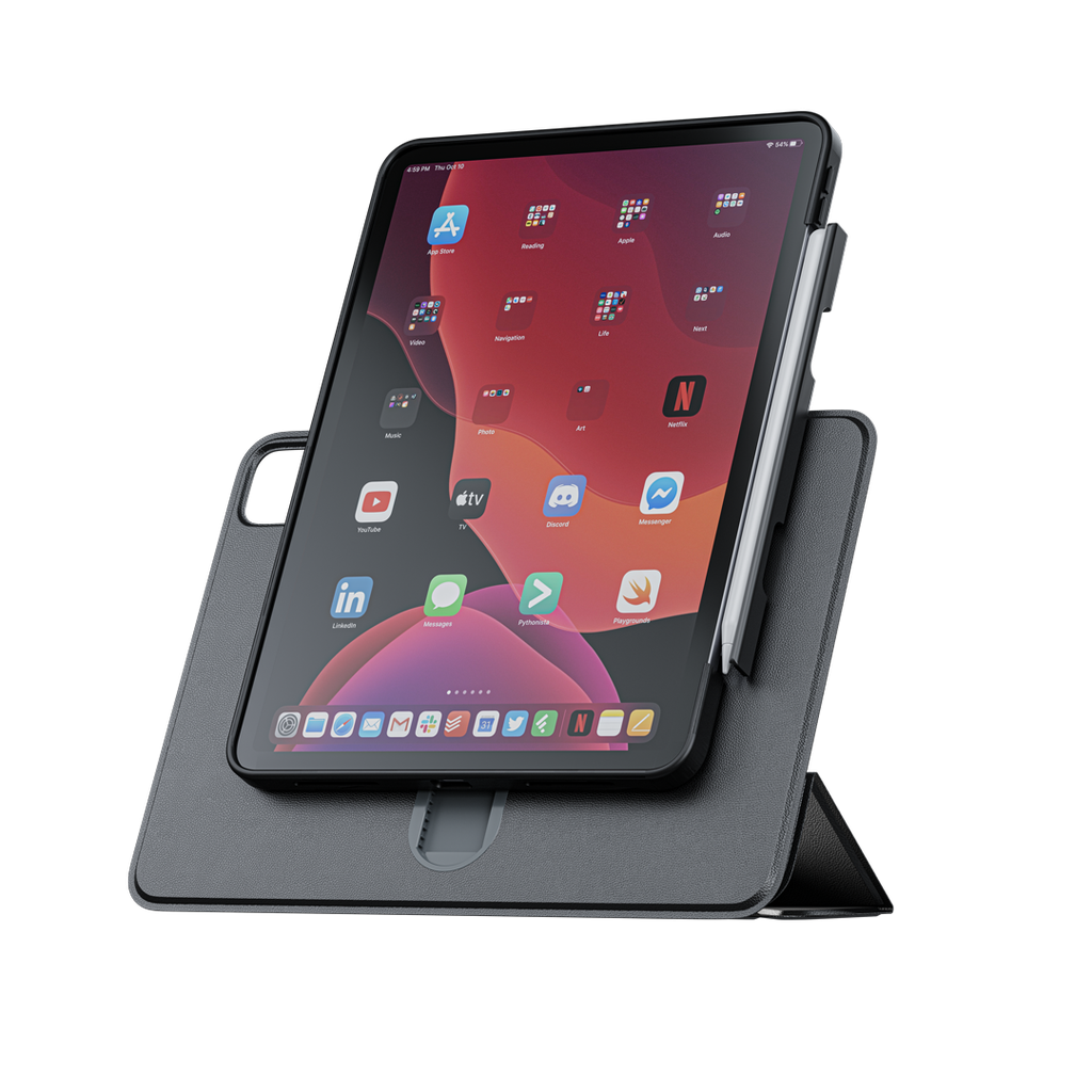 Levelo Converge Detachable Case For iPad - Black