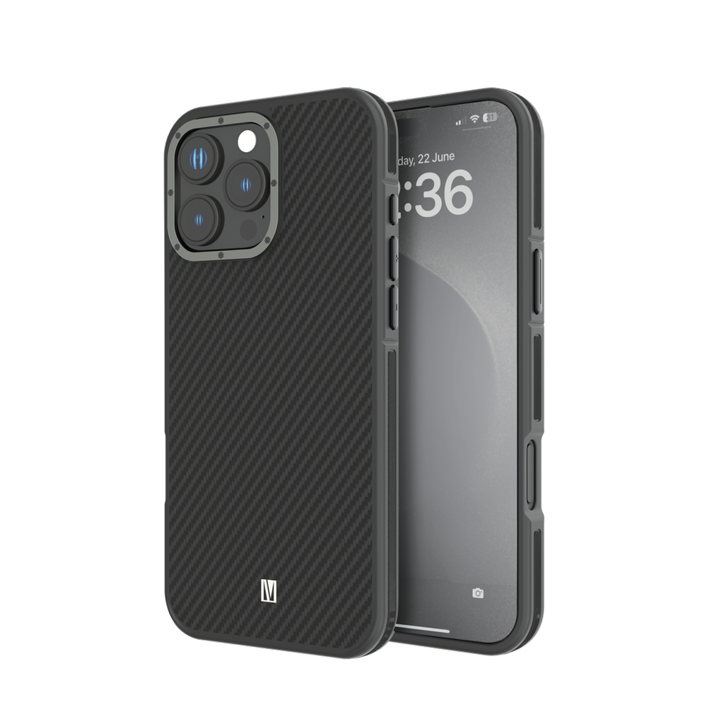 Levelo Ox Carbon Case For iPhone16 Pro Max/Pro