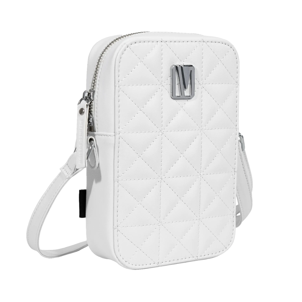 Levelo Albino Ladies Phone Pouch - White