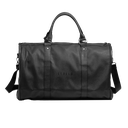 Levelo AllinStyle Saffiano Leather Travel Duffle Bag - Black