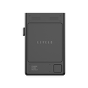 Levelo Onyx Portable 5000mAh 3 in 1 Cardholder Power Bank - Black