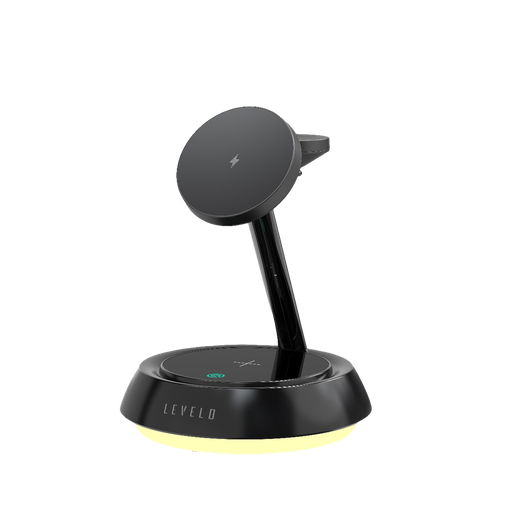 [LVLSN31WCBK] Levelo Sienese 3 In 1 Wireless Charger - Black
